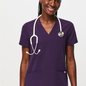 Figs Casma V-Neck Women's Scrub Top